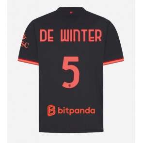 AC Milan Koni De Winter #5 Replika Tredje Tröja 2026-27 Kortärmad